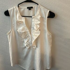 J.Crew Ruffle Front Top